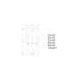 Lustro nieregularne w ramie mdf - NEBULA – Blobs Mirrors